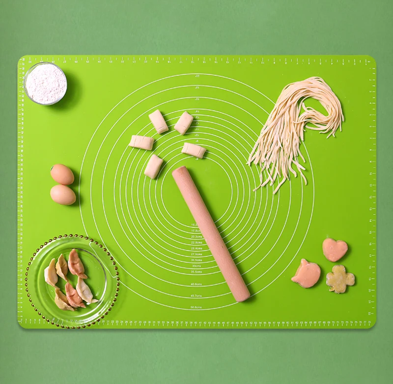Silicone Non-stick Silicone Thickening Mat Rolling Dough Liner Pad Pastry Cake Bakeware Paste Flour Table Sheet Kitchen Tools
Silicone Non-stick Silicone Thickening Mat Rolling Dough Liner Pad Pastry Cake Bakeware Paste Flour Table Sheet Kitchen Tools