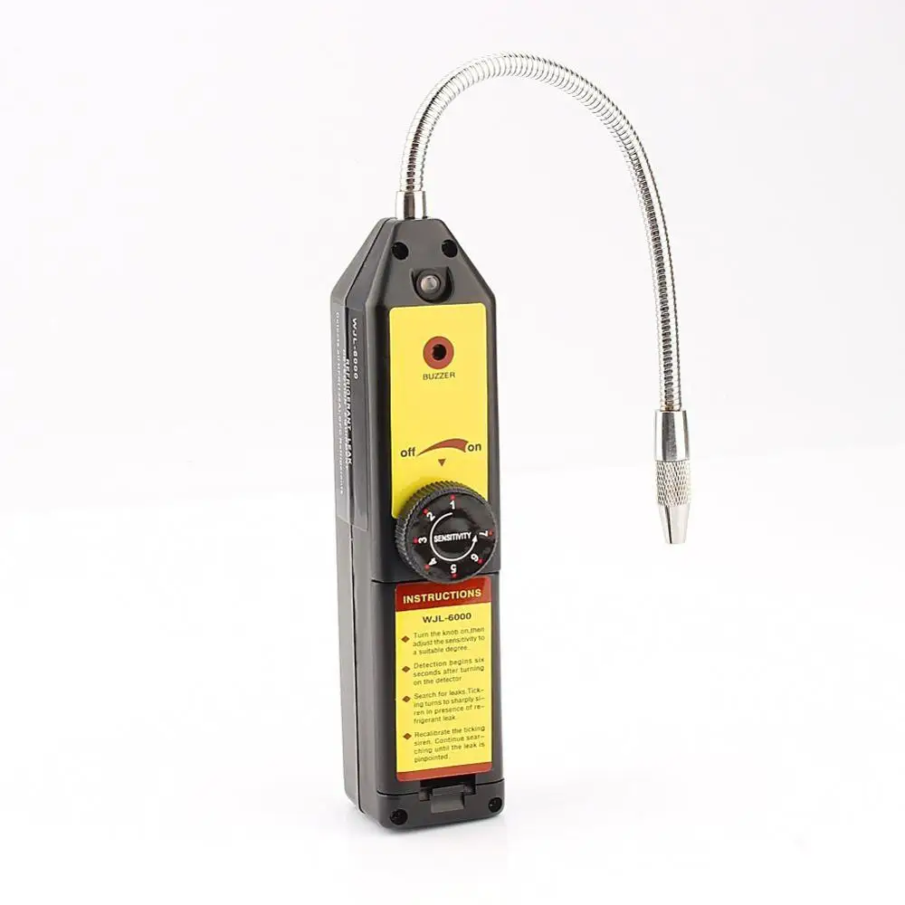 Gas Leak Detector Halogen Gas CFC HFC Refrigerant Leak Detector R134a R410a R22a HVAC Checke Gsa analyzers
Gas Leak Detector Halogen Gas CFC HFC Refrigerant Leak Detector R134a R410a R22a HVAC Checke Gsa analyzers