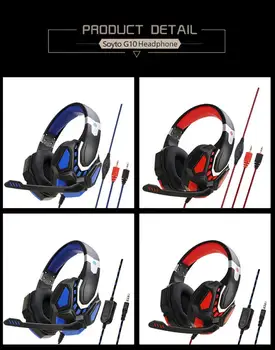3.5mm Gaming Headset with Mic Pc Gaming Computer for Latop Game Noise-reducing Headphones Wholesale
3.5mm Gaming Headset with Mic Pc Gaming Computer for Latop Game Noise-reducing Headphones Wholesale