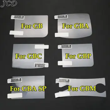 JCD 10PCS Plastic Clear Protective LCD Screen Protector For GB GBA GBC GBA SP GBP GBM Protective Film
JCD 10PCS Plastic Clear Protective LCD Screen Protector For GB GBA GBC GBA SP GBP GBM Protective Film