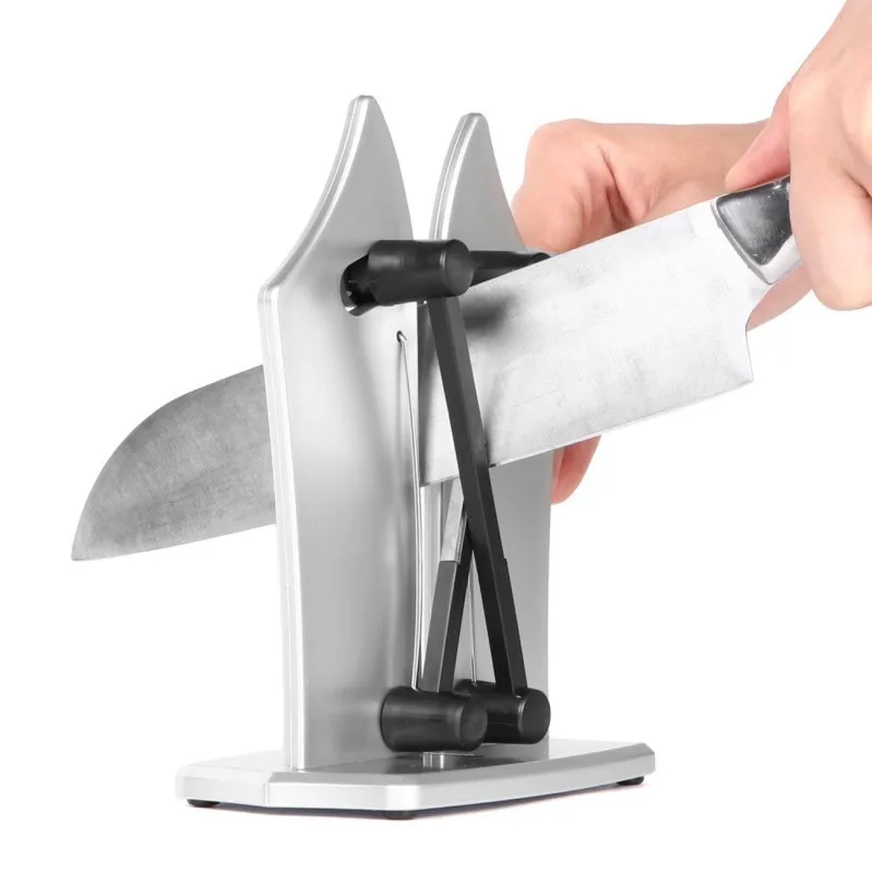 New Professional Knife Sharpener Multi-function Whetstone Stainless Steel Diamond Sharpening Stone Durable Kitchen Tools 5MD070
New Professional Knife Sharpener Multi-function Whetstone Stainless Steel Diamond Sharpening Stone Durable Kitchen Tools 5MD070