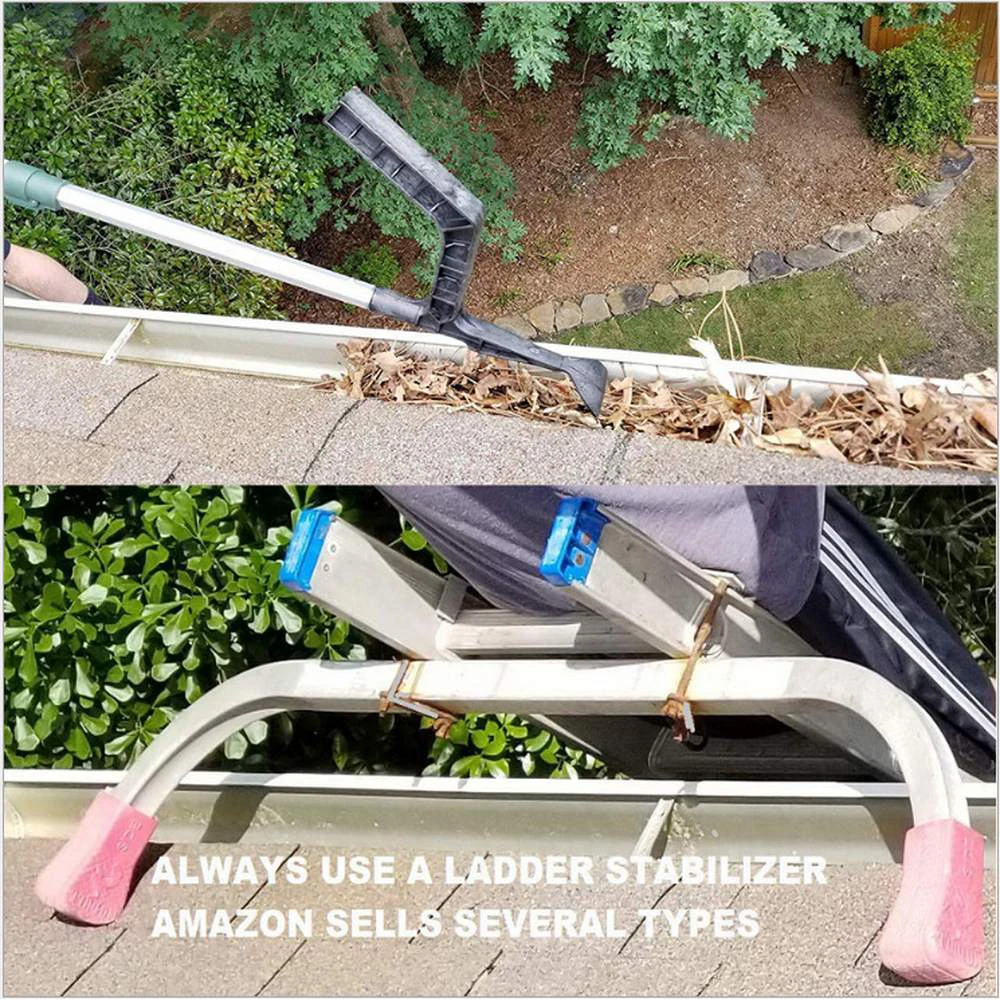 Roof Cleaning Hook Ergonomic Gutter Cleaning Tool Cleaning Spoon Roof Sink Cleaning Tool Suitable for Garden and Kettle Town
Roof Cleaning Hook Ergonomic Gutter Cleaning Tool Cleaning Spoon Roof Sink Cleaning Tool Suitable for Garden and Kettle Town