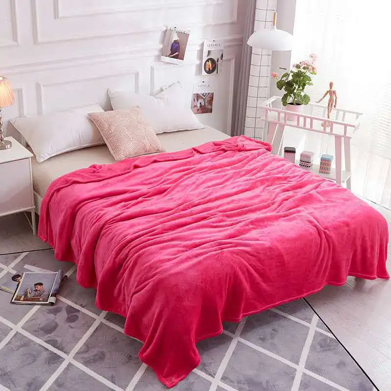 Coral Fleece Flannel Double-Sided Sheets and Blankets keep Warming Comfortable Thick Soft Breathable Multi-Size Solid Color Cozy
Coral Fleece Flannel Double-Sided Sheets and Blankets keep Warming Comfortable Thick Soft Breathable Multi-Size Solid Color Cozy
