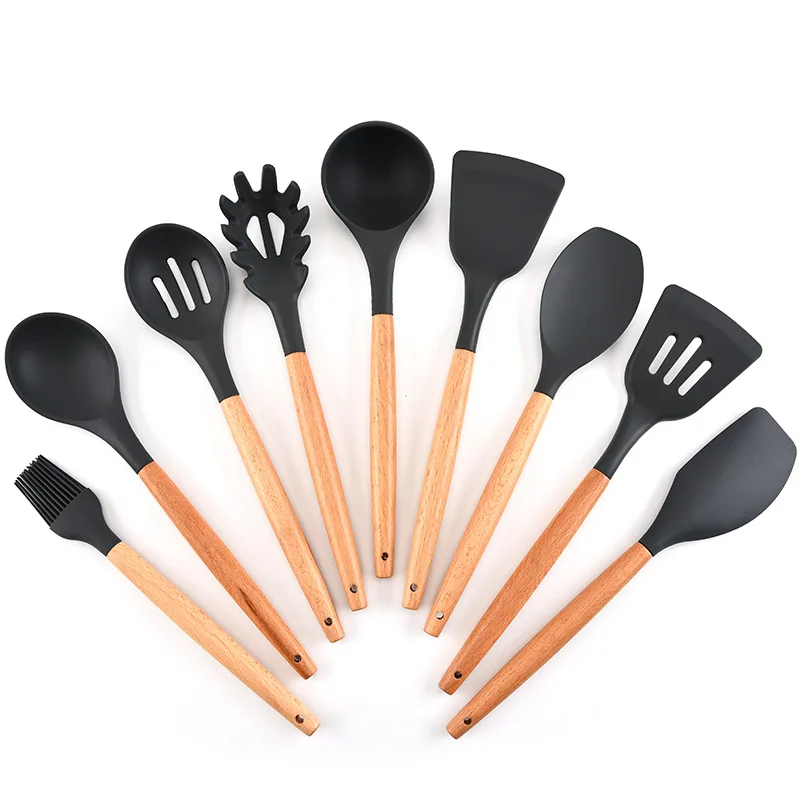 9Pcs Silicone Kitchenware Set Cookware Modern Non-Stick Wok Soup Cookware Spoon Kitchen Tools Kitchenware Accessories
9Pcs Silicone Kitchenware Set Cookware Modern Non-Stick Wok Soup Cookware Spoon Kitchen Tools Kitchenware Accessories