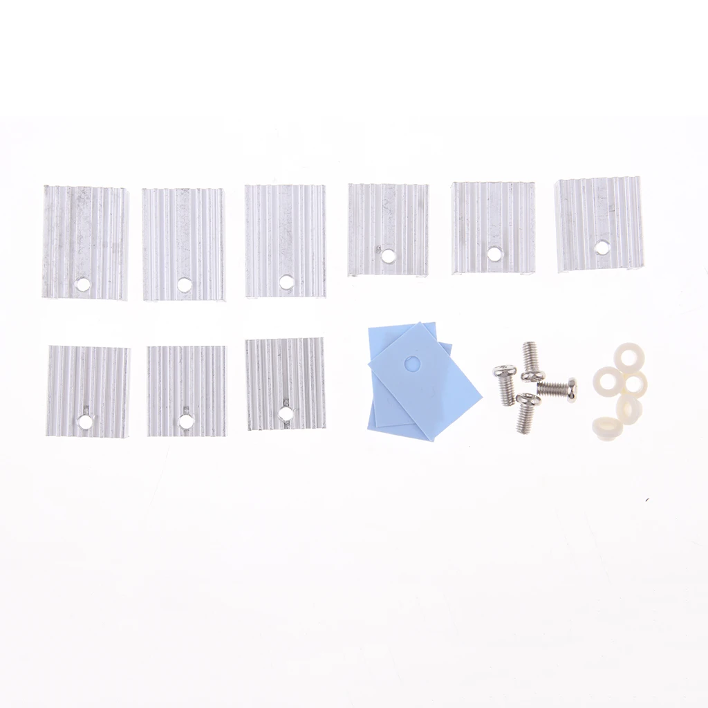 1Pack Aluminum Heatsink Radiator Module U-shaped design for TO220 Transistor 1Pack Aluminum Heatsink Radiator Module U-shaped design for TO220 Transistor