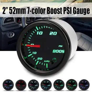 12V 2 Inch 52mm Car Mechanical Turbo Boost Vacuum Press Gauge 0-30 PSI 7 Color LED Digital Display Universal Car Boost Meter
12V 2 Inch 52mm Car Mechanical Turbo Boost Vacuum Press Gauge 0-30 PSI 7 Color LED Digital Display Universal Car Boost Meter