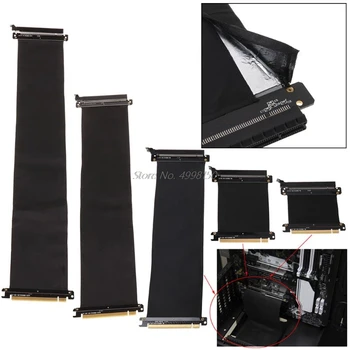 High Speed PC Graphics Cards PCI Express Connector Cable Riser Card PCI-E 16X Flexible Cable Extension Port Adapter
High Speed PC Graphics Cards PCI Express Connector Cable Riser Card PCI-E 16X Flexible Cable Extension Port Adapter