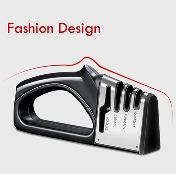 Knife Sharpener 4 in 1 Diamond Coated&Fine Rod Knife Shears and Scissors Sharpening stone System Stainless Steel Blades
Knife Sharpener 4 in 1 Diamond Coated&Fine Rod Knife Shears and Scissors Sharpening stone System Stainless Steel Blades