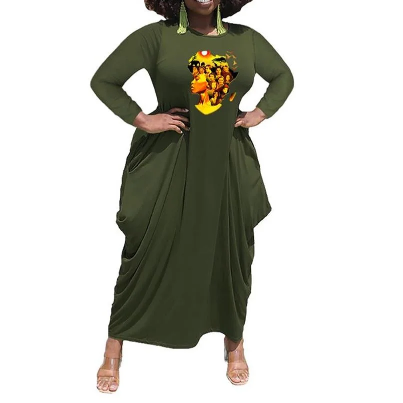 Black Person Pattern Printing Dresses For Women 2022 African Dresses For Women Clothing Kawaii Long Maxi Dress
Black Person Pattern Printing Dresses For Women 2022 African Dresses For Women Clothing Kawaii Long Maxi Dress