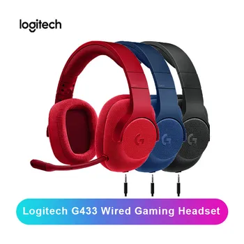 Logitech G433 7.1 Surround Gaming Headset Wired Headset DTS Headphone with Mic Nintendo Switch PS4 Xbox One tablets and mobile
Logitech G433 7.1 Surround Gaming Headset Wired Headset DTS Headphone with Mic Nintendo Switch PS4 Xbox One tablets and mobile