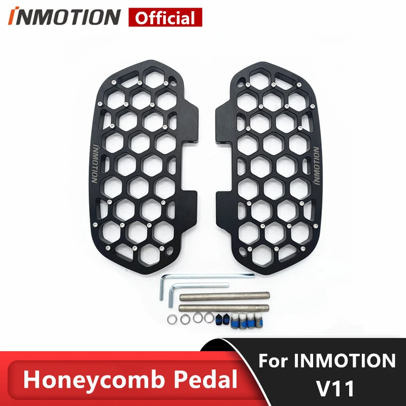Оригинальная сотовая педаль для INMOTION V11, Одноколесный велосипед, самобалансирующийся скейтборд, скутер, запчасти INMOTION, педали, аксессуары
Оригинальная сотовая педаль для INMOTION V11, Одноколесный велосипед, самобалансирующийся скейтборд, скутер, запчасти INMOTION, педали, аксессуары