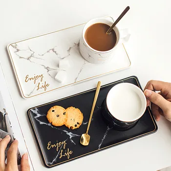 250ML Ceramic Coffee Cup Small Delicate Nordic Style Simple Household Cup Set Light Luxury British Afternoon Tea Snack Plate
250ML Ceramic Coffee Cup Small Delicate Nordic Style Simple Household Cup Set Light Luxury British Afternoon Tea Snack Plate