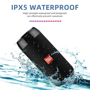 TG113C Portable Bluetooth Wireless Speakers Waterproof Stereo Column Mini Speaker with Mic FM Radio MP3 Bass Sound Box
TG113C Portable Bluetooth Wireless Speakers Waterproof Stereo Column Mini Speaker with Mic FM Radio MP3 Bass Sound Box