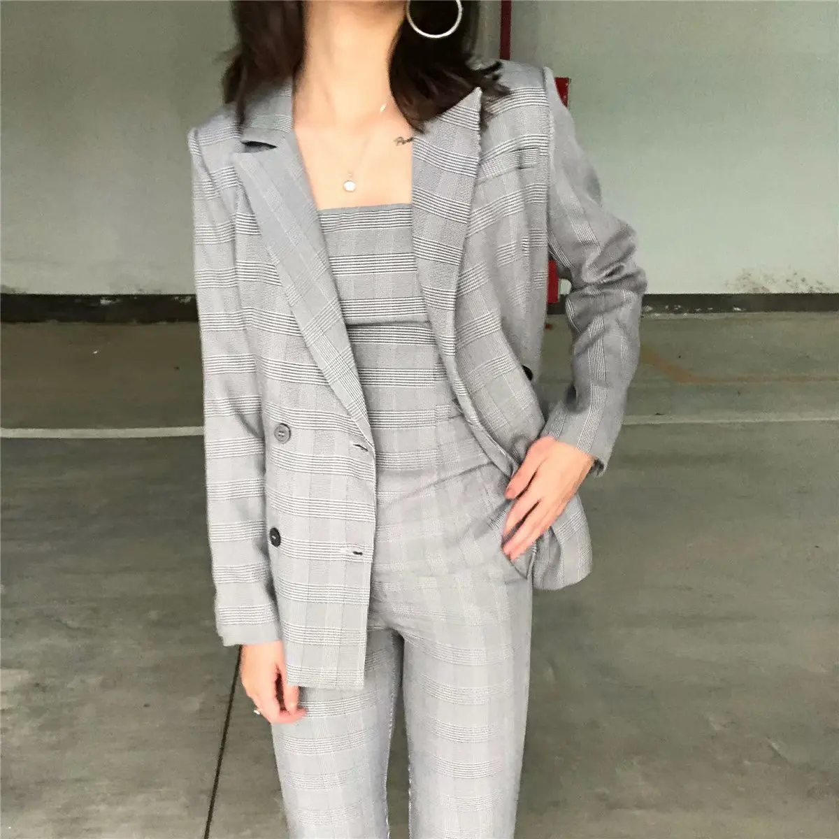04dw9-8681 Europe And America WOMEN'S Dress 18 Autumn New Style Double Breasted Pattern Suit Jacket Women's
04dw9-8681 Europe And America WOMEN'S Dress 18 Autumn New Style Double Breasted Pattern Suit Jacket Women's