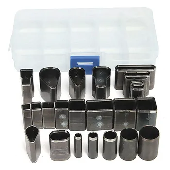 24pcs/set Shape Style Hole Hollow Cutter Punch Set For Handmade Leather Craft DIY Tool Best Price
24pcs/set Shape Style Hole Hollow Cutter Punch Set For Handmade Leather Craft DIY Tool Best Price