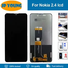 Ensemble écran tactile LCD de remplacement, pour Nokia 2.4 TA-1277 TA-1275, Original=