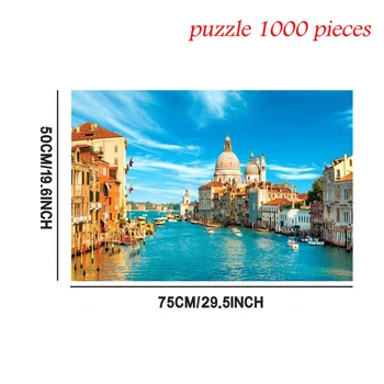 Adult Children Puzzle Holiday Gift Puzzle Toy 1000PC for Children Adults Learning Education Brain Teaser Assemble Toy Games Jigs
Adult Children Puzzle Holiday Gift Puzzle Toy 1000PC for Children Adults Learning Education Brain Teaser Assemble Toy Games Jigs