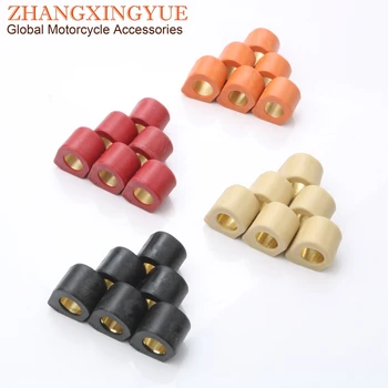 6pc Performance Variator Roller Weights 9gram 11.5gram 13gram 14gram 21x17mm for Piaggio Beverly Carnaby 200 250 Hexagon GTX 180
6pc Performance Variator Roller Weights 9gram 11.5gram 13gram 14gram 21x17mm for Piaggio Beverly Carnaby 200 250 Hexagon GTX 180
