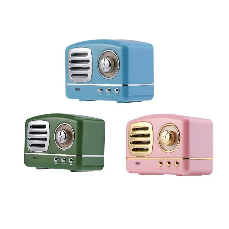 HM11 Mini Bluetooth V4.1 Wireless Retro HIFI Radio Speaker Portable Subwoofer Music Player Support TF card
HM11 Mini Bluetooth V4.1 Wireless Retro HIFI Radio Speaker Portable Subwoofer Music Player Support TF card