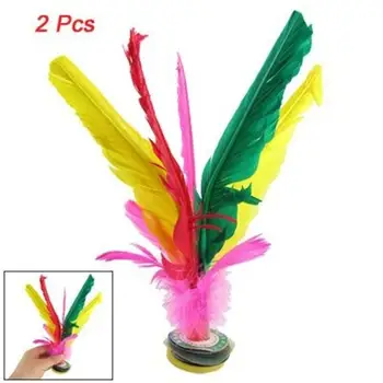 2 Pcs Chinese Traditional Sports Jianzi Toy Play Exercise Leg Muscle Strength And Body Flexibility Sport Kick Shuttlecock
2 Pcs Chinese Traditional Sports Jianzi Toy Play Exercise Leg Muscle Strength And Body Flexibility Sport Kick Shuttlecock