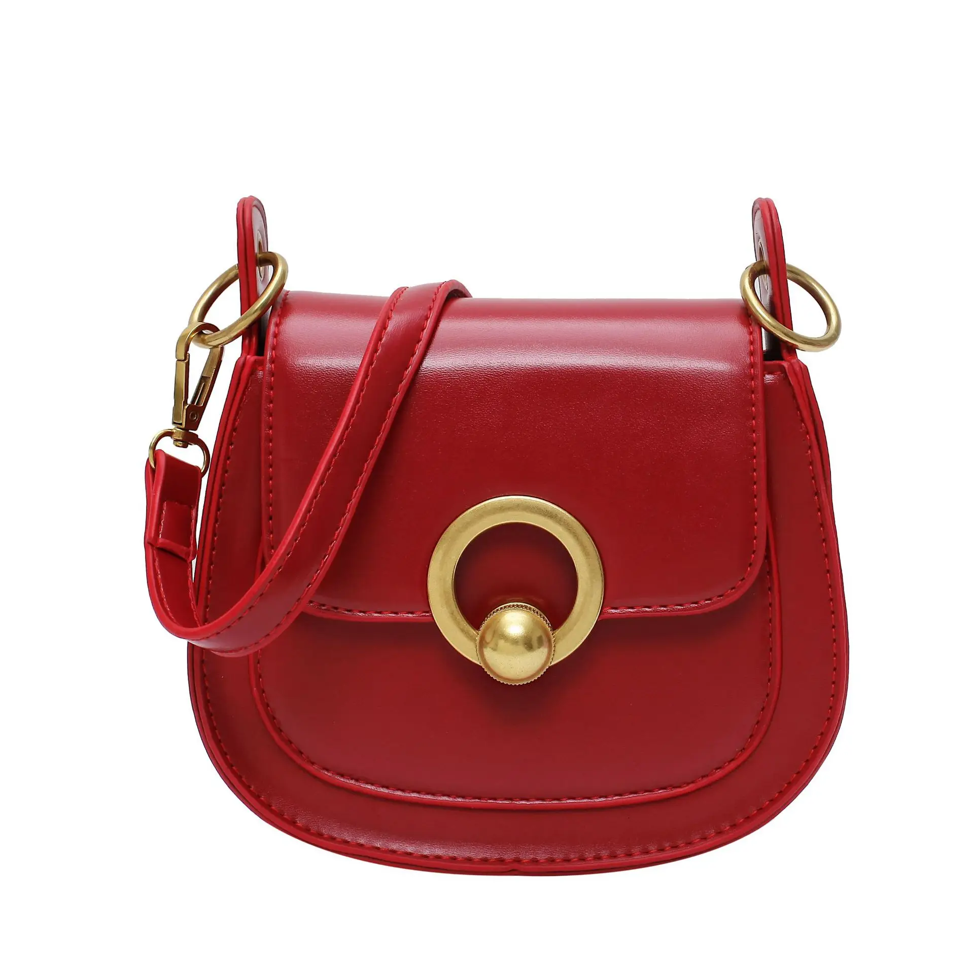 2020 New Style Simple Casual Saddle Bag INS-Style Fashion Korean-style Versatile High Grade Textured Shoulder WOMEN'S Bag
2020 New Style Simple Casual Saddle Bag INS-Style Fashion Korean-style Versatile High Grade Textured Shoulder WOMEN'S Bag