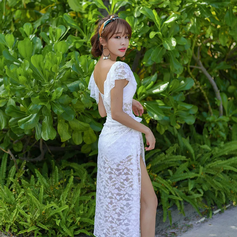 Swimming Suit Women's Two-Piece Set Conservative Small Bust Gathering High-waisted Belly Covering Retro Slimming-South Korea Hot 
Swimming Suit Women's Two-Piece Set Conservative Small Bust Gathering High-waisted Belly Covering Retro Slimming-South Korea Hot