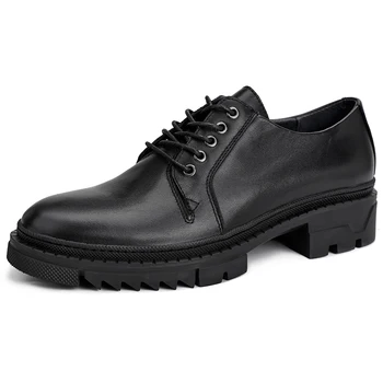 Business Dress Oxford Men's Shoes Thick Sole Vintage Casual Shoes Men Spring British Fashion all-match cowhide spring autumn 
Business Dress Oxford Men's Shoes Thick Sole Vintage Casual Shoes Men Spring British Fashion all-match cowhide spring autumn