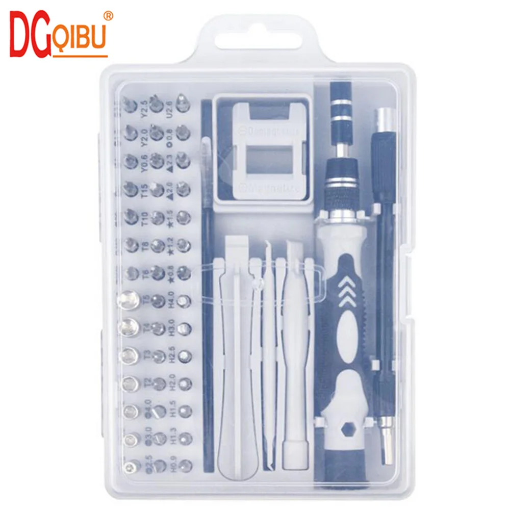 52 in 1 Professional Screwdriver Set Multi-tool Kit for Repair for watch Phones PC Electronic Maintenance Disassembly Tool Set
52 in 1 Professional Screwdriver Set Multi-tool Kit for Repair for watch Phones PC Electronic Maintenance Disassembly Tool Set