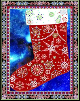 LED Light Full Round Drill 5D DIY Diamond Painting Santa Sock 3D Embroidery Cross Stitch Mosaic Decoration Gift 30x40cm
LED Light Full Round Drill 5D DIY Diamond Painting Santa Sock 3D Embroidery Cross Stitch Mosaic Decoration Gift 30x40cm