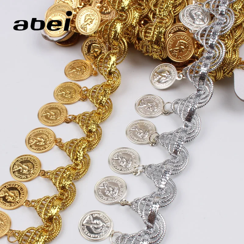 35mm 1yard Gold Silver Fringe Metalic Queen Paillette Lace For Wedding Party Dance Dress Handmade Sewing Costume Fabric Trims
35mm 1yard Gold Silver Fringe Metalic Queen Paillette Lace For Wedding Party Dance Dress Handmade Sewing Costume Fabric Trims