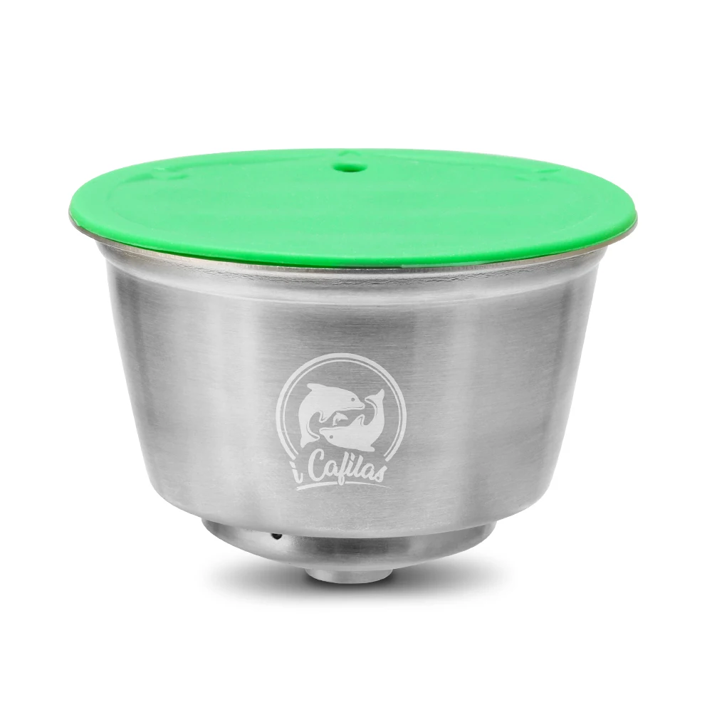 Reusable Refillable Coffee Capsules Filter Cup with Brush and Spoon Compitiable with Dolce Gusto Machine
Reusable Refillable Coffee Capsules Filter Cup with Brush and Spoon Compitiable with Dolce Gusto Machine