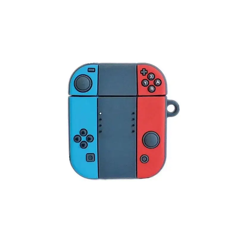 Unique Unique Game Console Pattern Protective Case Shockproof Soft Silicone Cover Skin Protector with Carabiner for Airpods 1/2
Unique Unique Game Console Pattern Protective Case Shockproof Soft Silicone Cover Skin Protector with Carabiner for Airpods 1/2