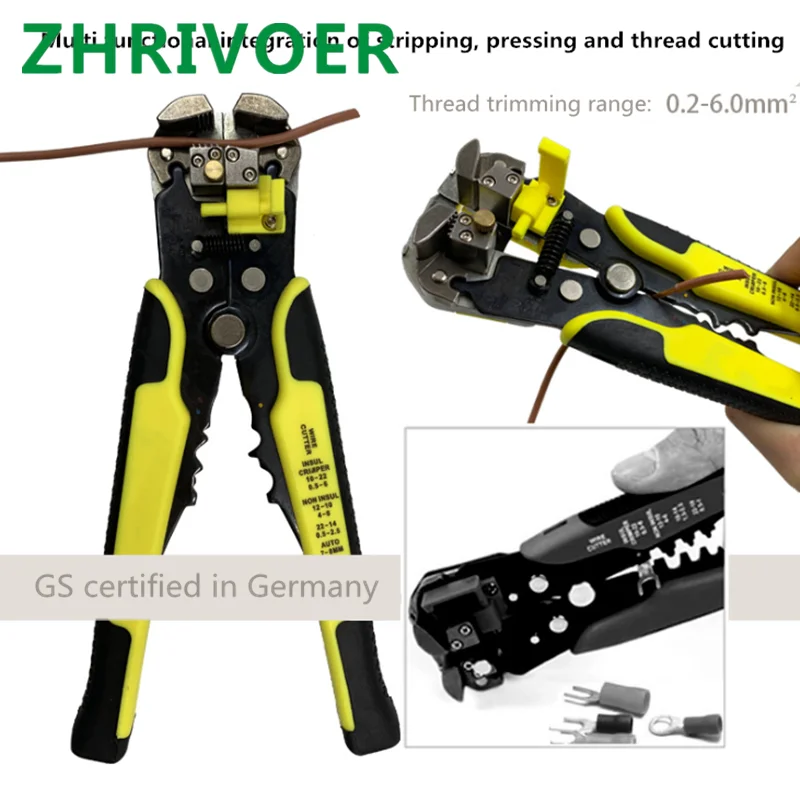 Multi function automatic peeling pliers wire stripping pliers terminal crimping pliers wire cutting pliers electrical tools
Multi function automatic peeling pliers wire stripping pliers terminal crimping pliers wire cutting pliers electrical tools