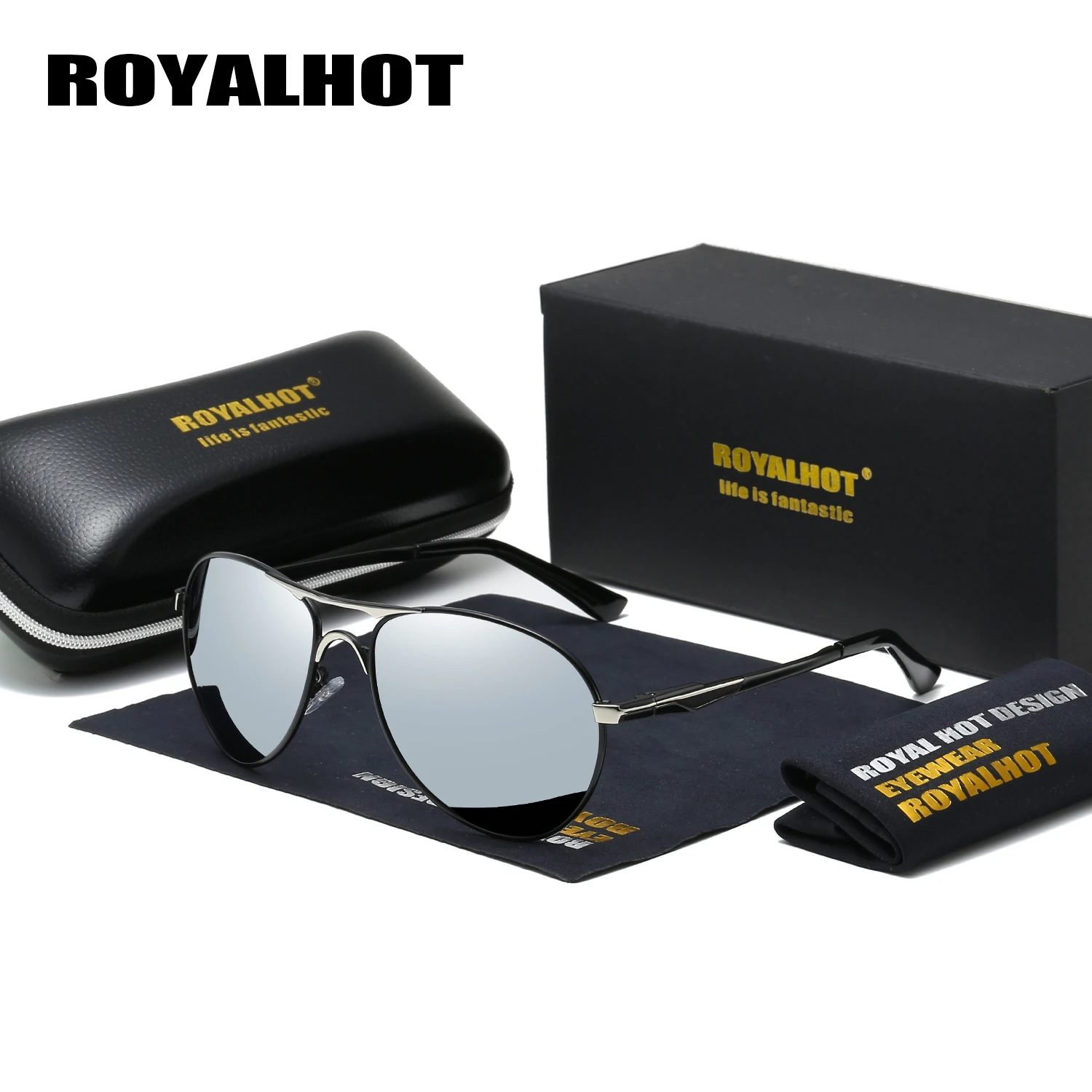 RoyalHot Men Women Polarized Alloy 2 Beams Frame Sunglasses Driving Sun Glasses Shades Oculos masculino Male p60016
RoyalHot Men Women Polarized Alloy 2 Beams Frame Sunglasses Driving Sun Glasses Shades Oculos masculino Male p60016