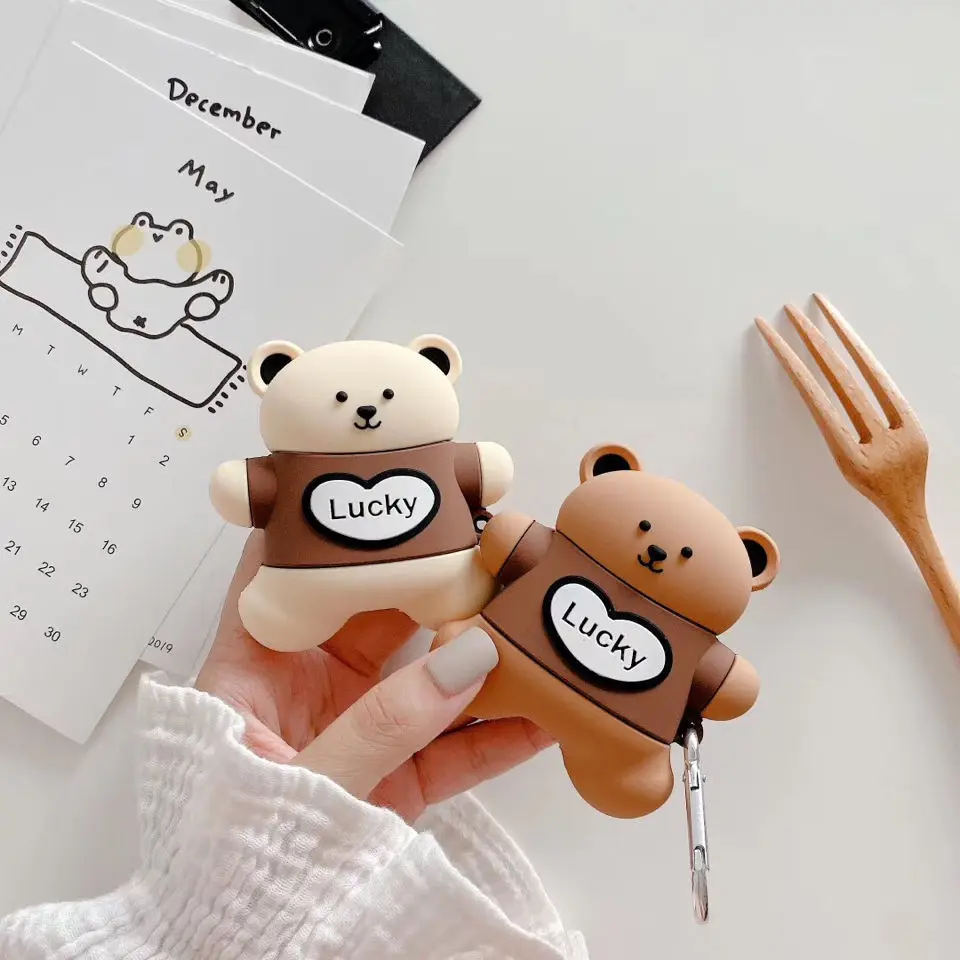 Earphone Silicone Case for Airpods Pro Cute Soft Protective Cover for Apple airpods 1 2 Wireless Bluetooth Cartoon Box
Earphone Silicone Case for Airpods Pro Cute Soft Protective Cover for Apple airpods 1 2 Wireless Bluetooth Cartoon Box