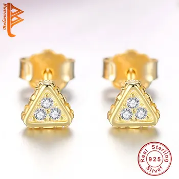 Unique Design Luxury Gold Earring Geometric CZ Crystal Stud Earrings for Women Female New Year Christmas Gift 925 Silver Jewelry
Unique Design Luxury Gold Earring Geometric CZ Crystal Stud Earrings for Women Female New Year Christmas Gift 925 Silver Jewelry