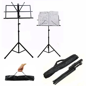 Folding Music Stand Adjustable 50-140cm with Bag Sheet Support Holder Mount Portable Rack
Folding Music Stand Adjustable 50-140cm with Bag Sheet Support Holder Mount Portable Rack