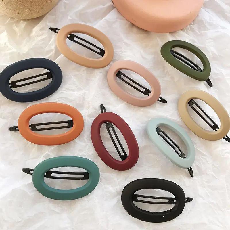 1PC Korea Fashion Solid Color Scrub Resin Hair Clips Geometric Hollow Oval Wave Shape Hairpins Beauty Accessories dropshipping
1PC Korea Fashion Solid Color Scrub Resin Hair Clips Geometric Hollow Oval Wave Shape Hairpins Beauty Accessories dropshipping