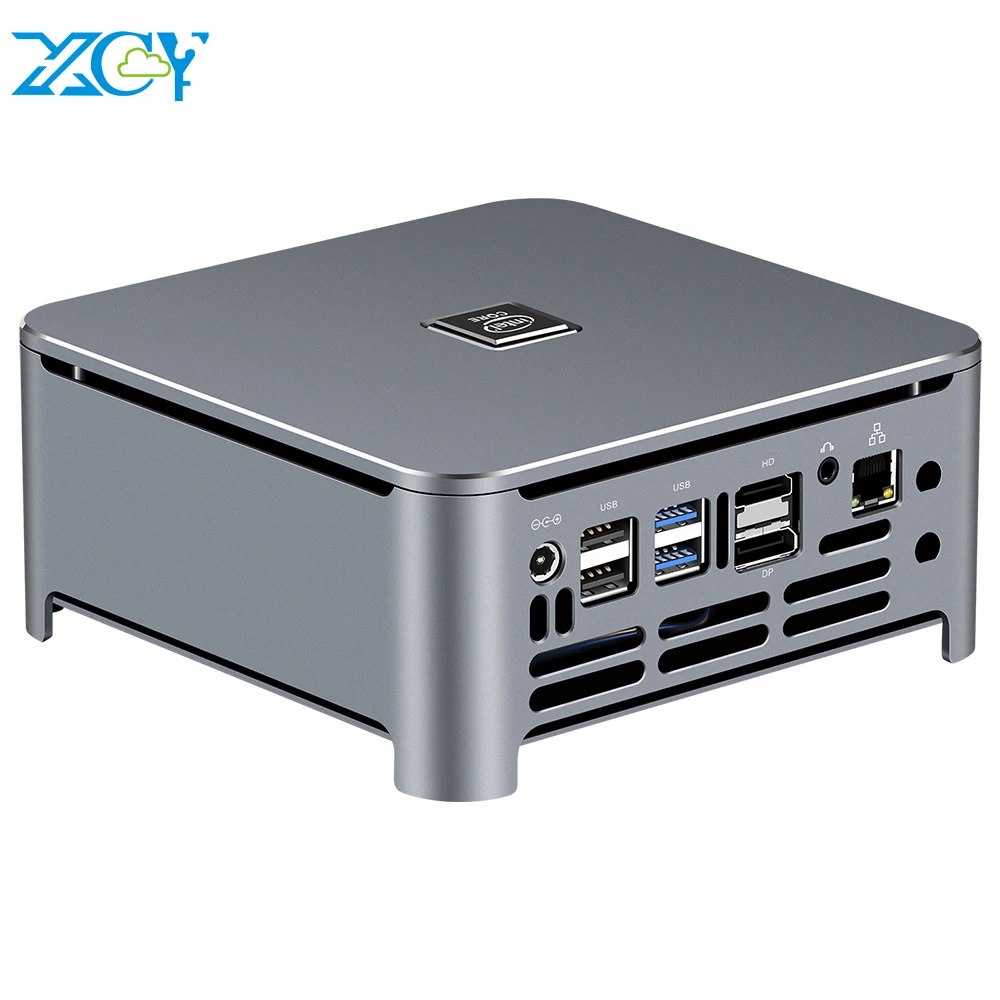 

XCY Mini PC Intel Core i9 9980HK 8 Cores M.2 NVMe SSD 2*DDR4 UHD Graphics 630 2.4/5.0G WiFi Bluetooth 4.0 HDMI DP 4K Windows 10