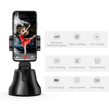 Portable All-in-one Auto Smart Shooting Selfie Stick , 360 Rotation Auto Face Tracking Object Tracking Vlog Camera Phone Holder
Portable All-in-one Auto Smart Shooting Selfie Stick , 360 Rotation Auto Face Tracking Object Tracking Vlog Camera Phone Holder