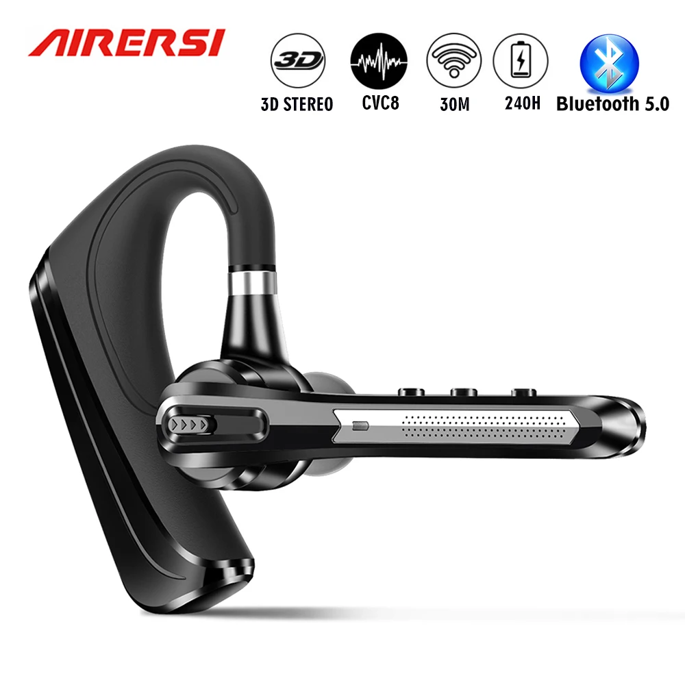 2020 Latest CVC8 Noise Canceling Bluetooth Headset 5.0 Wireless Headphones Handsfree Business EarphoneS with Mic for Smart Phone
2020 Latest CVC8 Noise Canceling Bluetooth Headset 5.0 Wireless Headphones Handsfree Business EarphoneS with Mic for Smart Phone