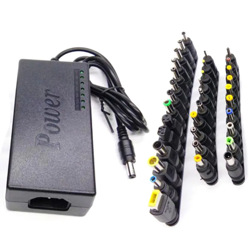 Portable 34Pcs DC Jack Plug Universal Power Supply Adapter Connector 96W 12V To 24V Adjustable Charger Adapters for Laptop PC
Portable 34Pcs DC Jack Plug Universal Power Supply Adapter Connector 96W 12V To 24V Adjustable Charger Adapters for Laptop PC