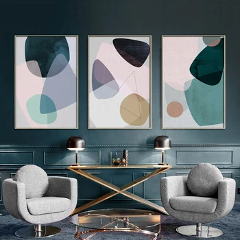 Nordic Abstract geometry Wall Art Canvas Poster and Print Canvas Painting color Decorative Picture for Living Room Home Decor
Nordic Abstract geometry Wall Art Canvas Poster and Print Canvas Painting color Decorative Picture for Living Room Home Decor