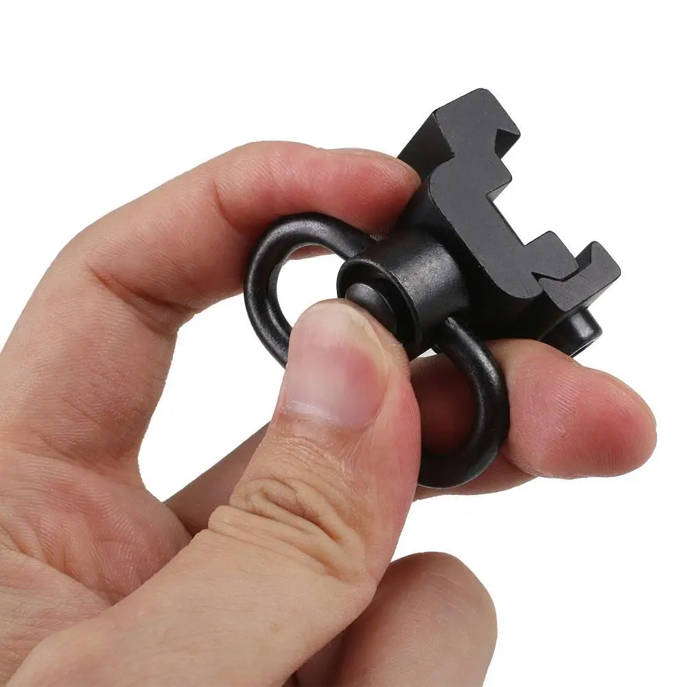 QD Sling Swivel Mount Push Button 1-1/4" 20mm Weaver or Picatinny Rail Mounted Quick Release Sling Ring Set Adapter Hunting
QD Sling Swivel Mount Push Button 1-1/4" 20mm Weaver or Picatinny Rail Mounted Quick Release Sling Ring Set Adapter Hunting
