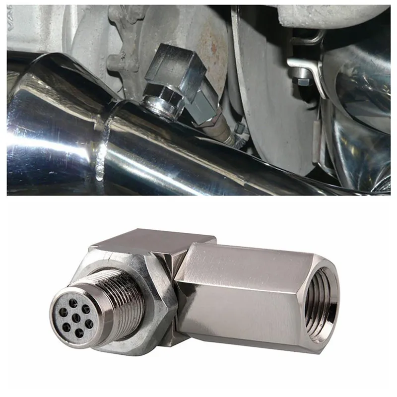 90degree O2 Oxygen Sensor Spacer Engine Light CEL Check Bung Mini Catalytic Converter Automotive Oxygen Sensor
90degree O2 Oxygen Sensor Spacer Engine Light CEL Check Bung Mini Catalytic Converter Automotive Oxygen Sensor