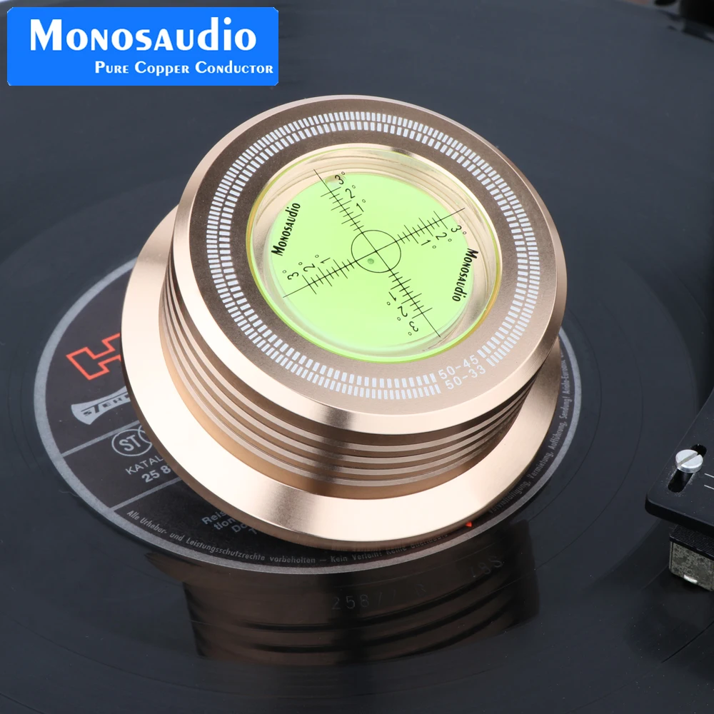 Монозавр 3 в 1 50 Гц LP-528 60 черный LP записывающий диск стабилизатор стробоскоп