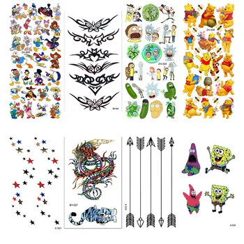 Temp Tattoo Flash Tattoos Waterproof Chest Tatto Temporary Body Tatoo Sticker Fake Tatoos Transfer Tatu
Temp Tattoo Flash Tattoos Waterproof Chest Tatto Temporary Body Tatoo Sticker Fake Tatoos Transfer Tatu
