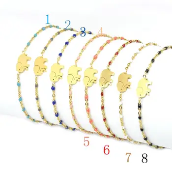 5 pcs/lot charm elephant cactus number luck 8 pattern crystal chain multi-color plated link bracelet for woman girl dainty gift
5 pcs/lot charm elephant cactus number luck 8 pattern crystal chain multi-color plated link bracelet for woman girl dainty gift