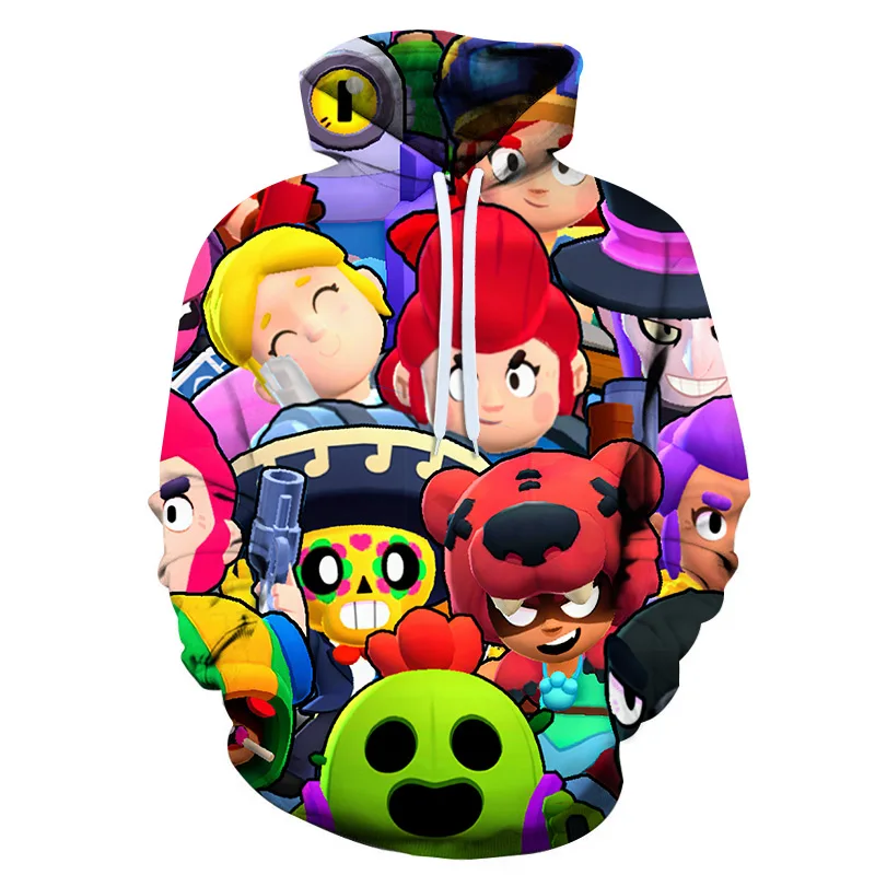 Games Brawling Children Clothing Shirt Stars Kid Leon Hoodies 3D Print Unisex Sweatshirt Casual tops Outerwear
Games Brawling Children Clothing Shirt Stars Kid Leon Hoodies 3D Print Unisex Sweatshirt Casual tops Outerwear