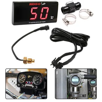 1 Pc Universal Motorcycle Thermometer Instruments Water Temp Temperature Digital Display Meter Gauge Sensor Adapter for KOSO
1 Pc Universal Motorcycle Thermometer Instruments Water Temp Temperature Digital Display Meter Gauge Sensor Adapter for KOSO